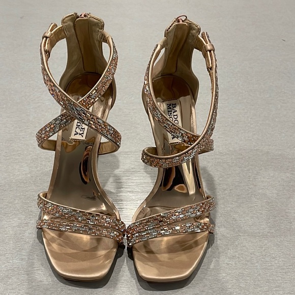 Badgley Mischka Shoes - Badgley Mischka Women's Back Zip, Heeled Sandal
Brand new